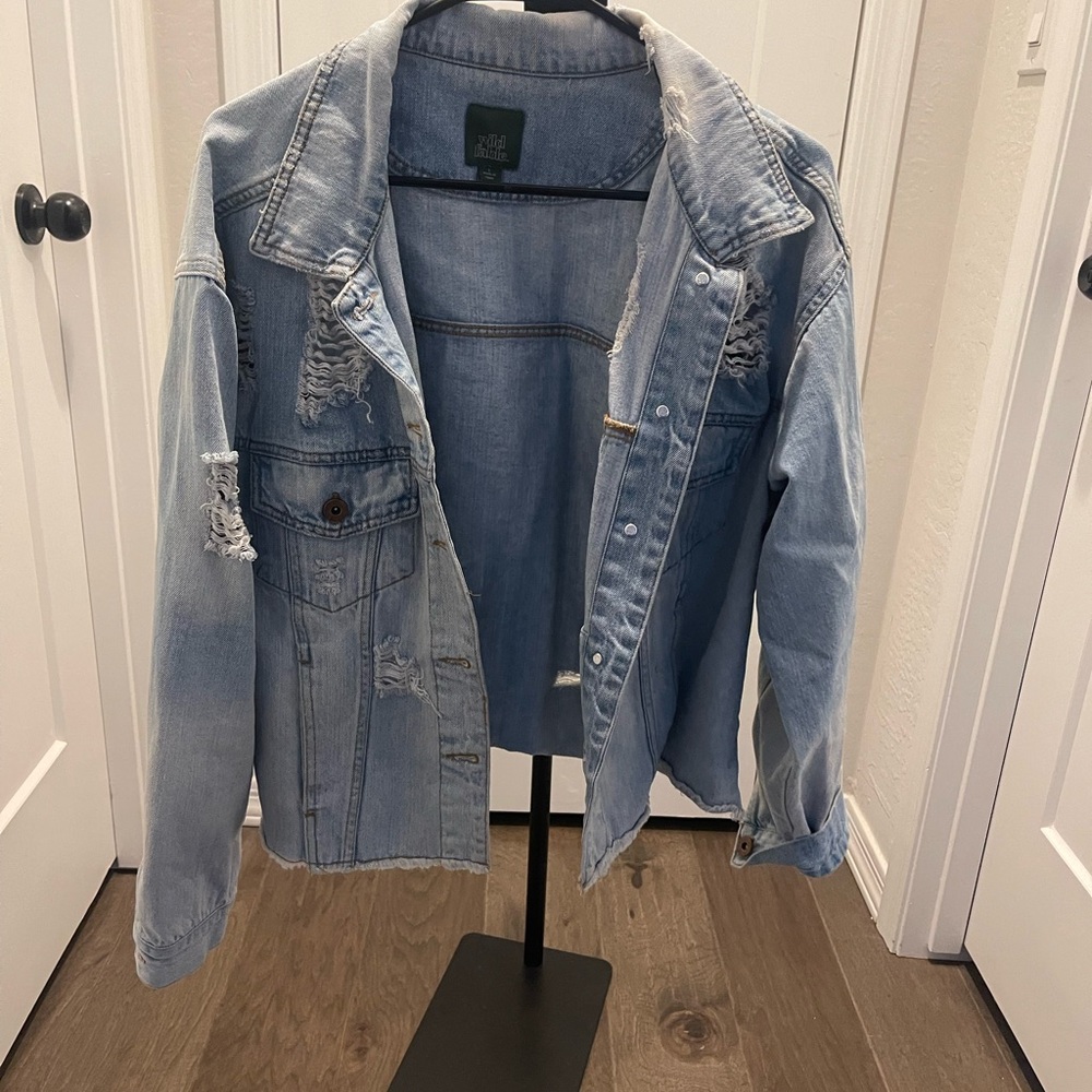 Frayed Jean Jacket
